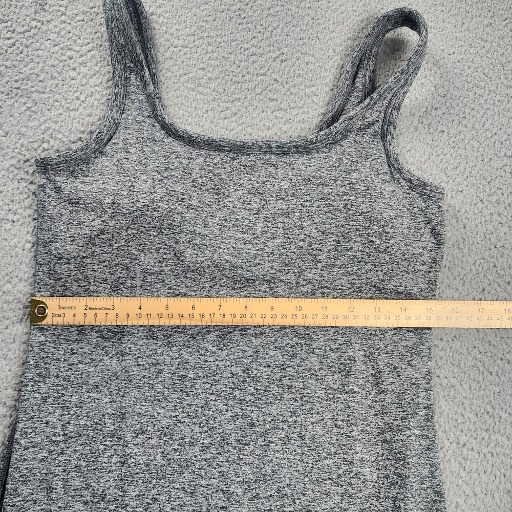 Vuori Dress Large Gray Midi Performance Stretch Padded Tennis Long Active Summer - Picture 3 of 10